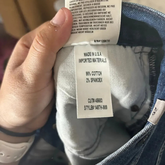 Citizens of Humanity Rocket Crop Skinny Jeans Frequency Size 26 - Picture 8 of 8